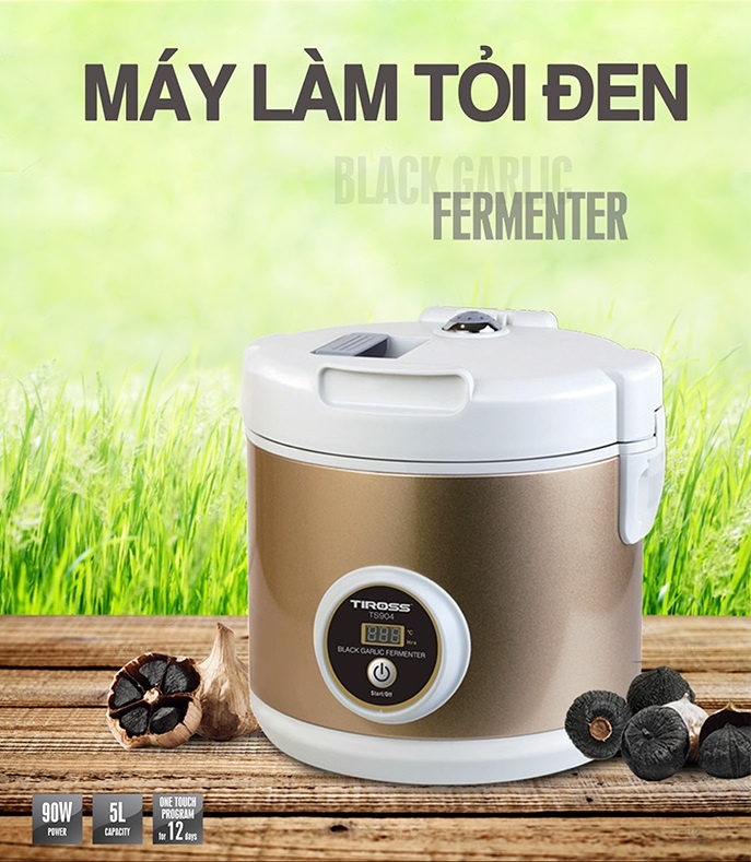 Những ưu điểm của máy Tiross TS904 chế tạo tỏi đen.
