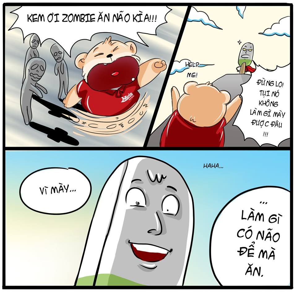An ủi nhau khi gặp đại dịch Zombie…