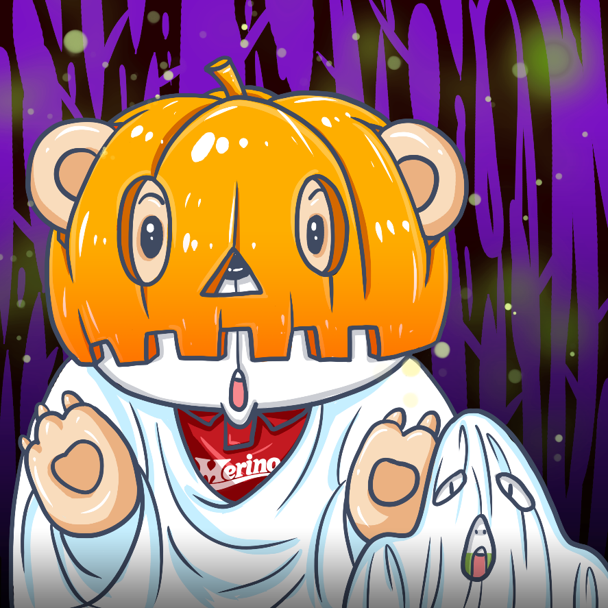 Hưởng ứng Halloween theo phong cách rất “gấu”.
