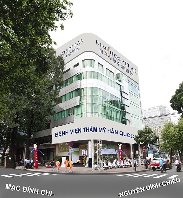 Bệnh viện thẩm mỹ hàn quốc KIM đầu tiên và duy nhất tại Việt Nam nằm ở 31 nguyễn Đình Chiểu P.ĐaKao, quận 1 TP HCM.