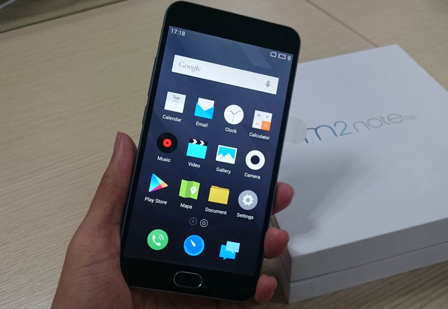 Meizu M2 Note: Smartphone chip 64-bit tam gia 4 trieu dong hinh anh