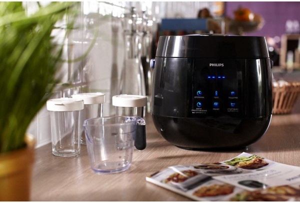 Philips HD3060 có thiết kế nhỏ gọn và sang trọng.