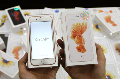 iPhone 6S chinh hang ra mat, iPhone doi cu giam gia hinh anh