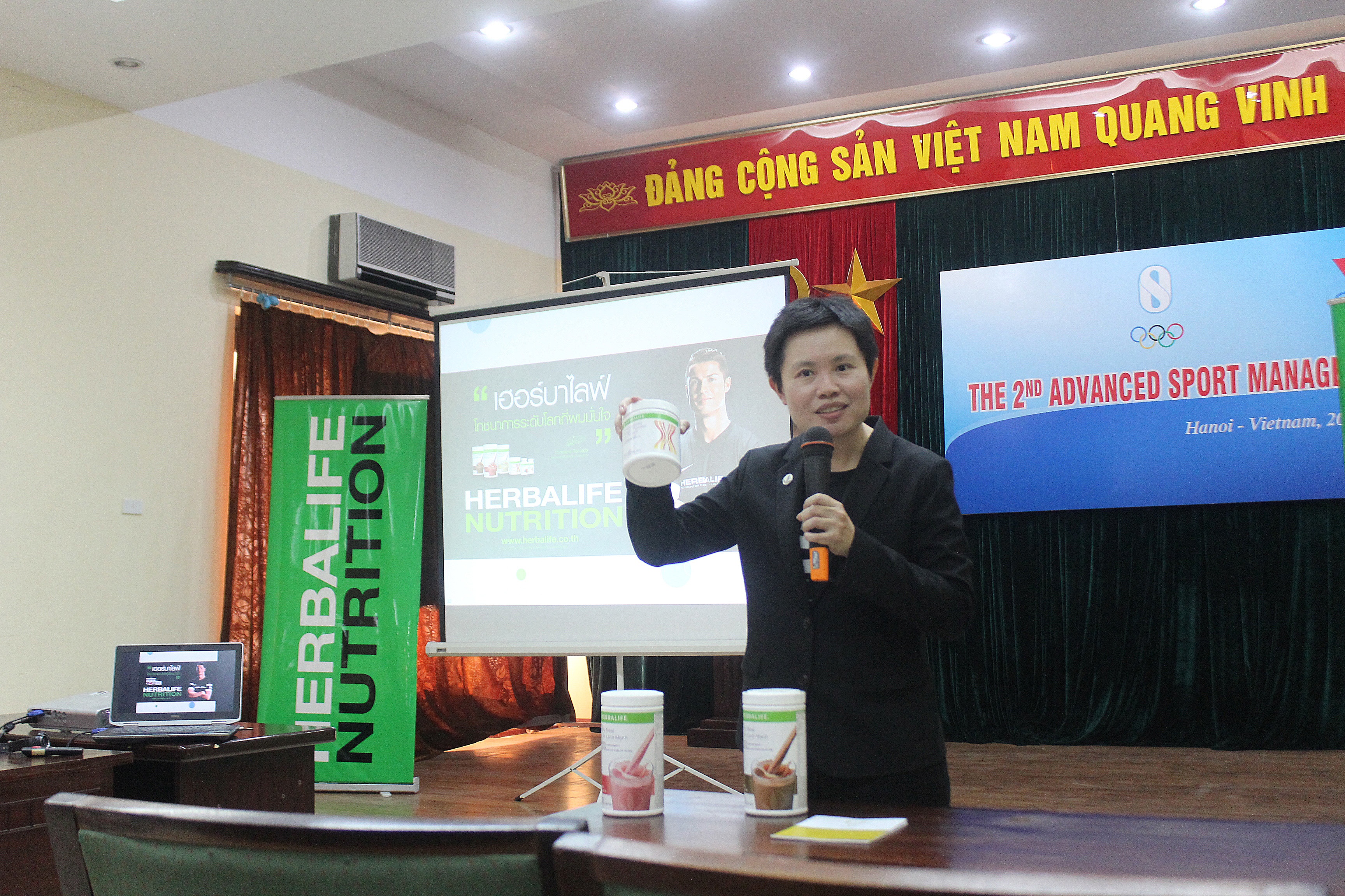 Herbalife cam ket dong hanh cung the thao Viet Nam hinh anh