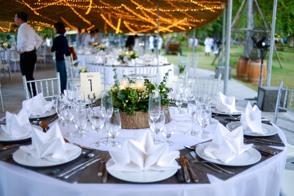 Trên diện tích rộng rãi, các đơn vị tổ chức sự kiện có thể thỏa sức sáng tạo các bữa tiệc theo nhiều chủ đề.