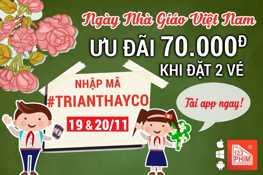 Xem phim bom tan tiet kiem dip le 20/11 voi 123Phim hinh anh