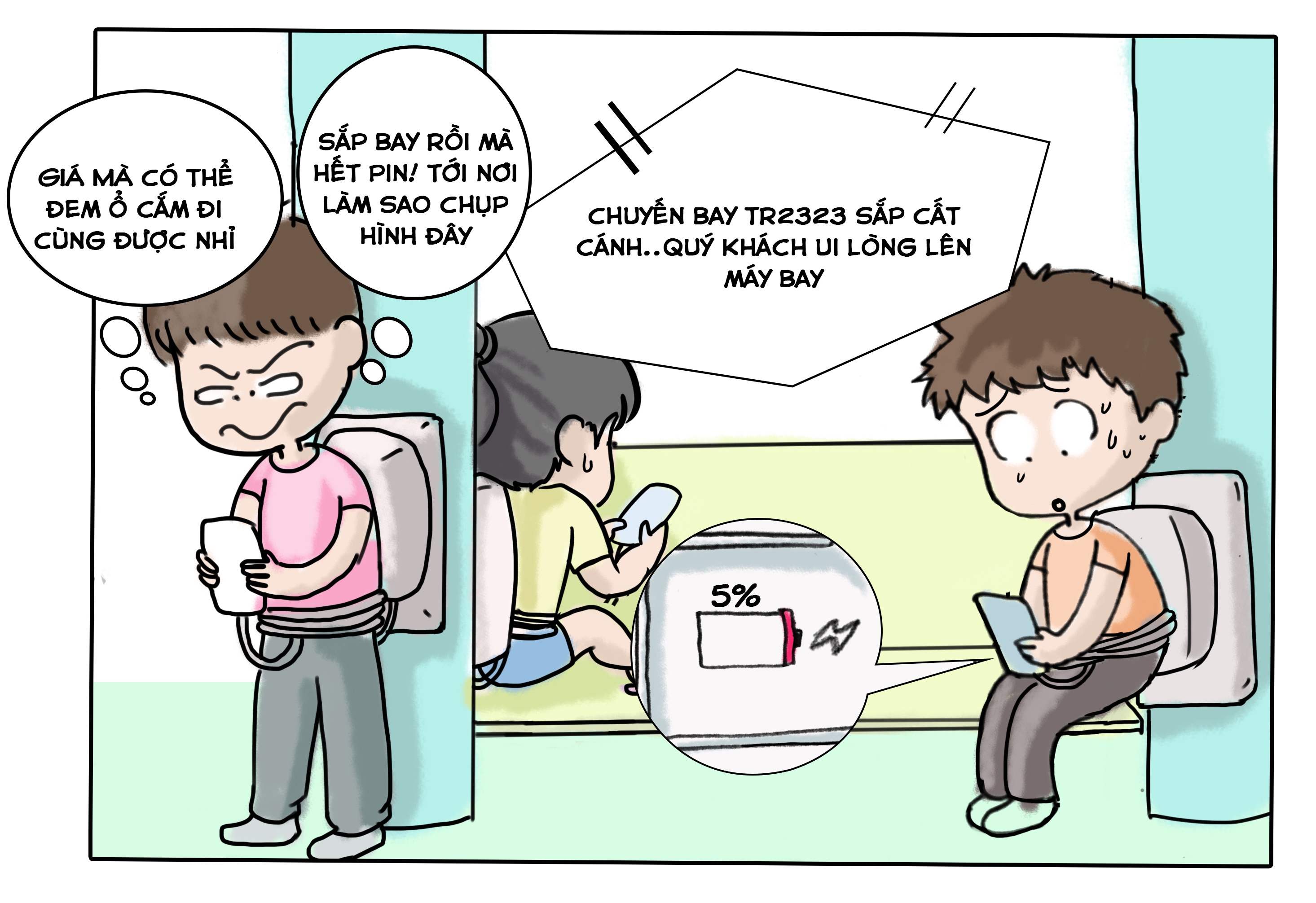 Tuy nhiên, dung lượng pin tranh thủ sạc được trong phút chốc thường chẳng đáng là bao. 