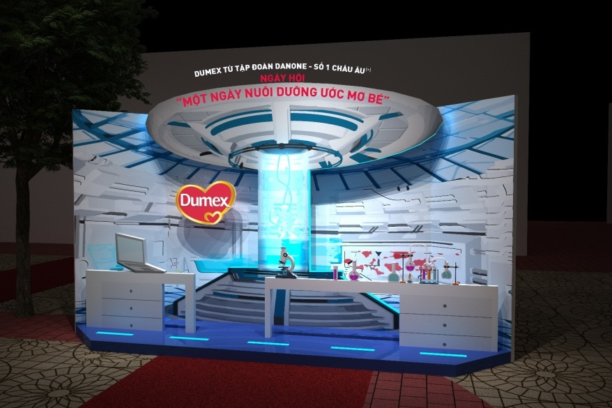 Phòng thí nghiệm hoành tráng cho nhà khoa học tí hon