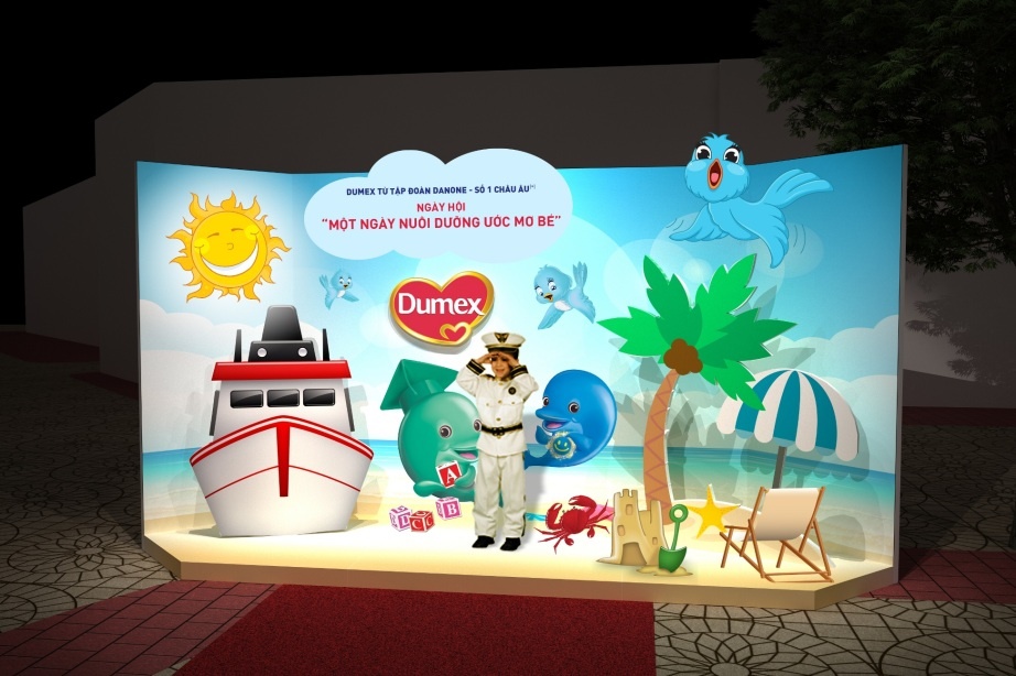 Lớn lên, con sẽ là thủy thủ y như bức hình này, mẹ nhé