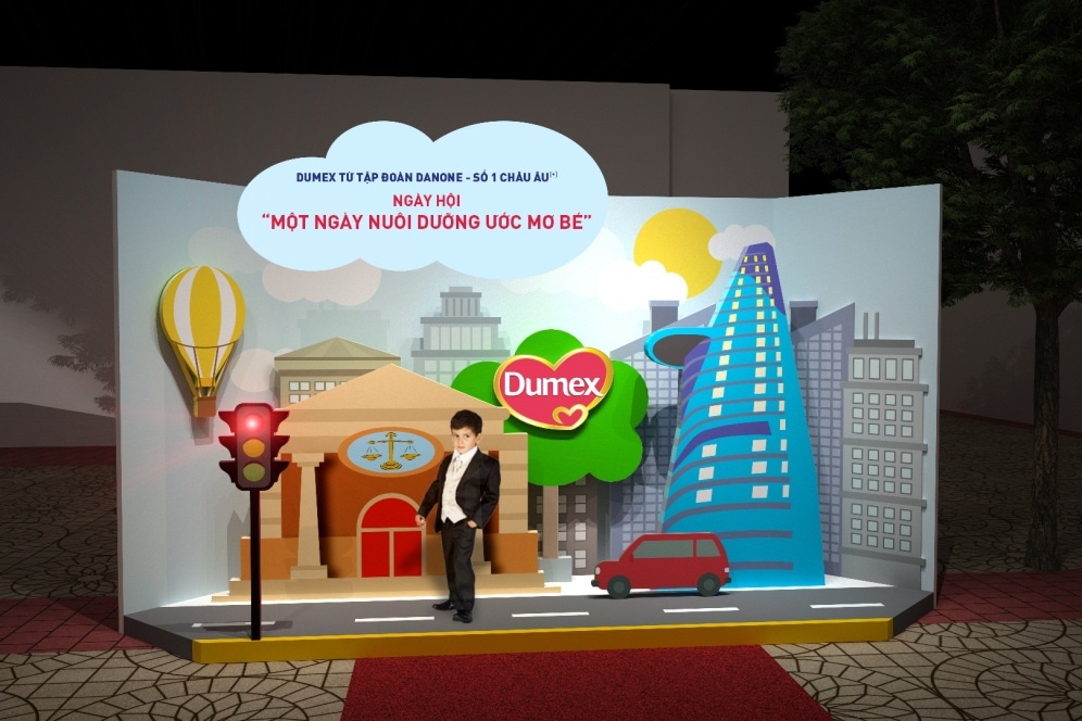 Còn con thì ước giống như ba, sẽ là một kỹ sư để xây dựng thành phố thật đẹp.