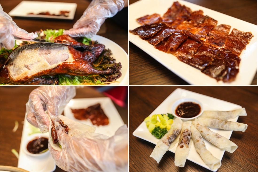 Món vịt quay Hong Kong với phần da được chế biến cầu kỳ.