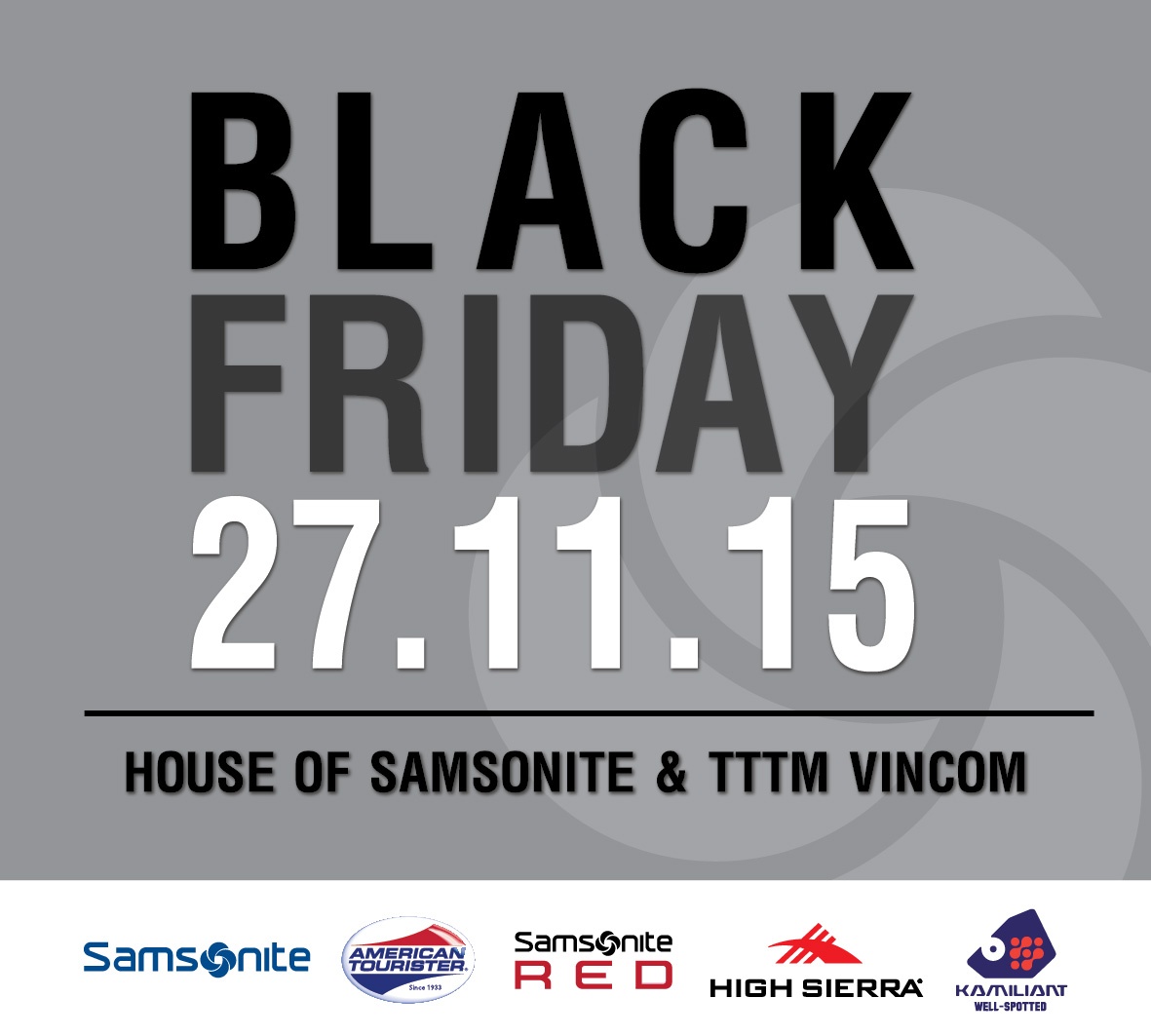 Giam gia den 50% khi sam vali ngay 'Black Friday' hinh anh