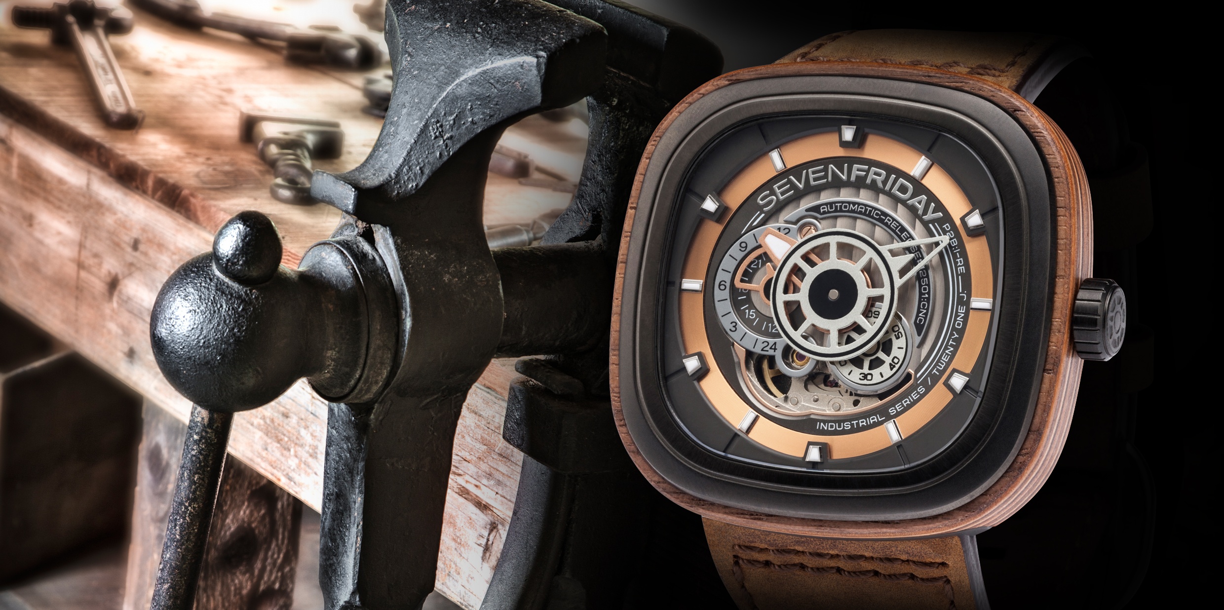 Sinh ra tại Thuỵ Sĩ, chỉ trong vòng ba năm SevenFriday nhanh chóng trở thành cơn sốt toàn cầu, có mặt tại hơn 80 quốc gia khác nhau. Tốc độ tăng trưởng này là điều không tưởng trong lịch sử ngành đồng hồ cao cấp. Phức tạp về mặt thiết kế, nắm bắt những xu hướng mới nhất như kích cỡ mặt đồng hồ lớn, vẻ đẹp công nghiệp khoẻ khoắn, SevenFriday tiếp tục gây ấn tượng với giới hâm mộ bởi loạt phiên bản giới hạn độc đáo.