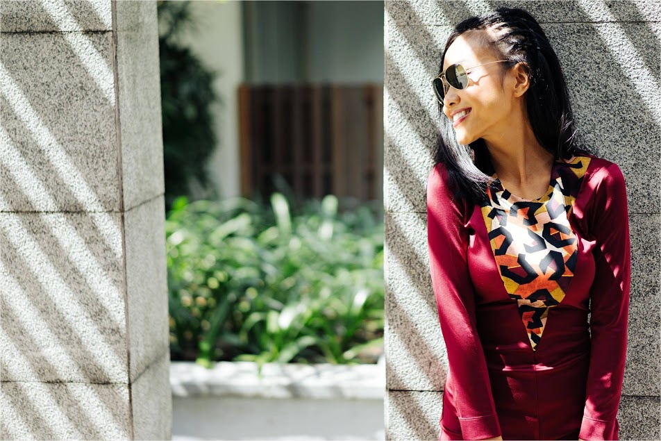 Doan Trang khoe street style an tuong voi Just Cavalli hinh anh