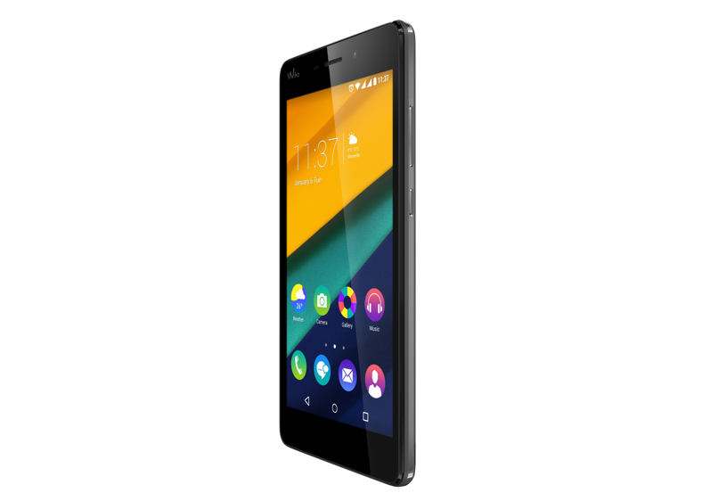 Wiko Pulp Fab có màn hình 5,5 inch độ phân giải HD.