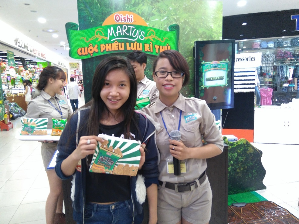 Hoat dong vui nhon cua Oishi Marty’s Snack Chay tai TP HCM hinh anh