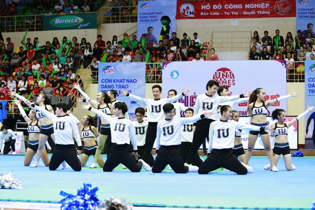 ĐH Quốc Tế - ĐHQG, quán quân Nhảy cổ động khu vực TP HCM