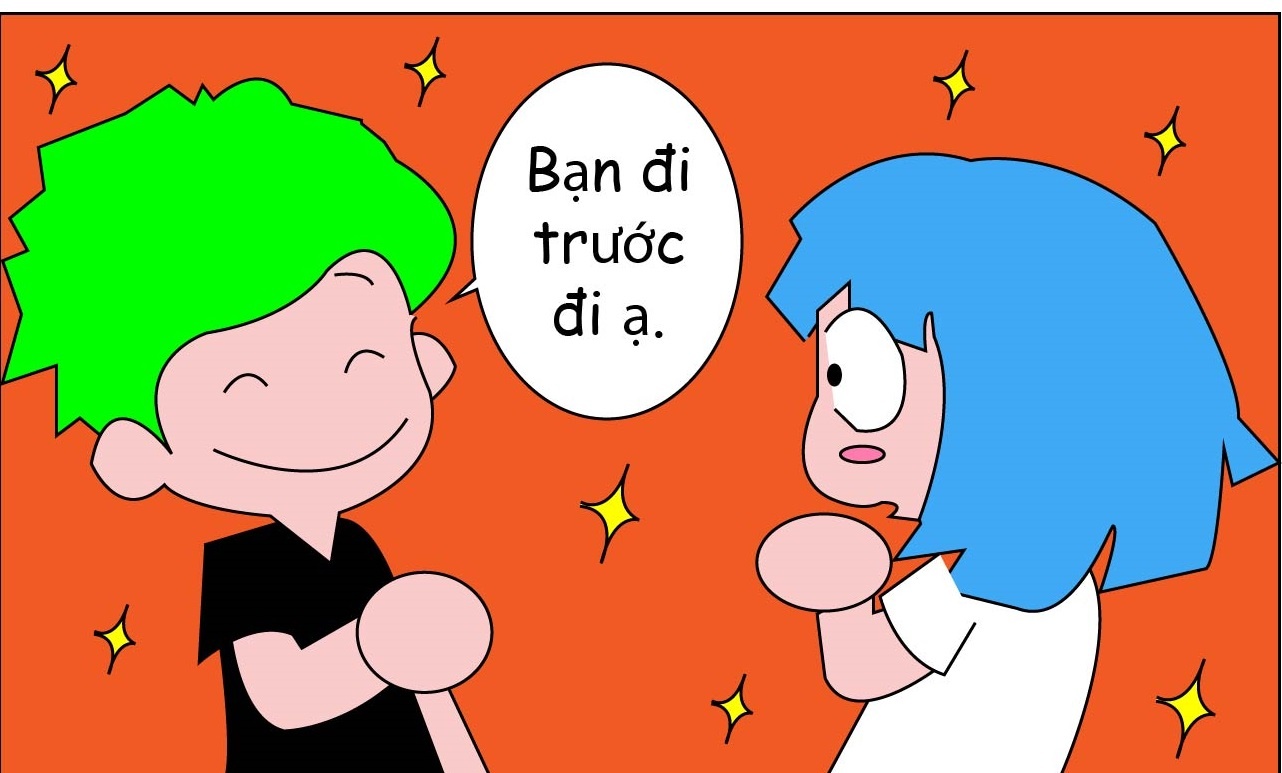 Dù đi trên phố hay đứng trước thang máy đông đúc, các chàng trai đừng quên nhường đường cho phụ nữ. Chắc chắn nàng sẽ thấy cảm kích trước hành động nhỏ nhưng ý nghĩa này. 