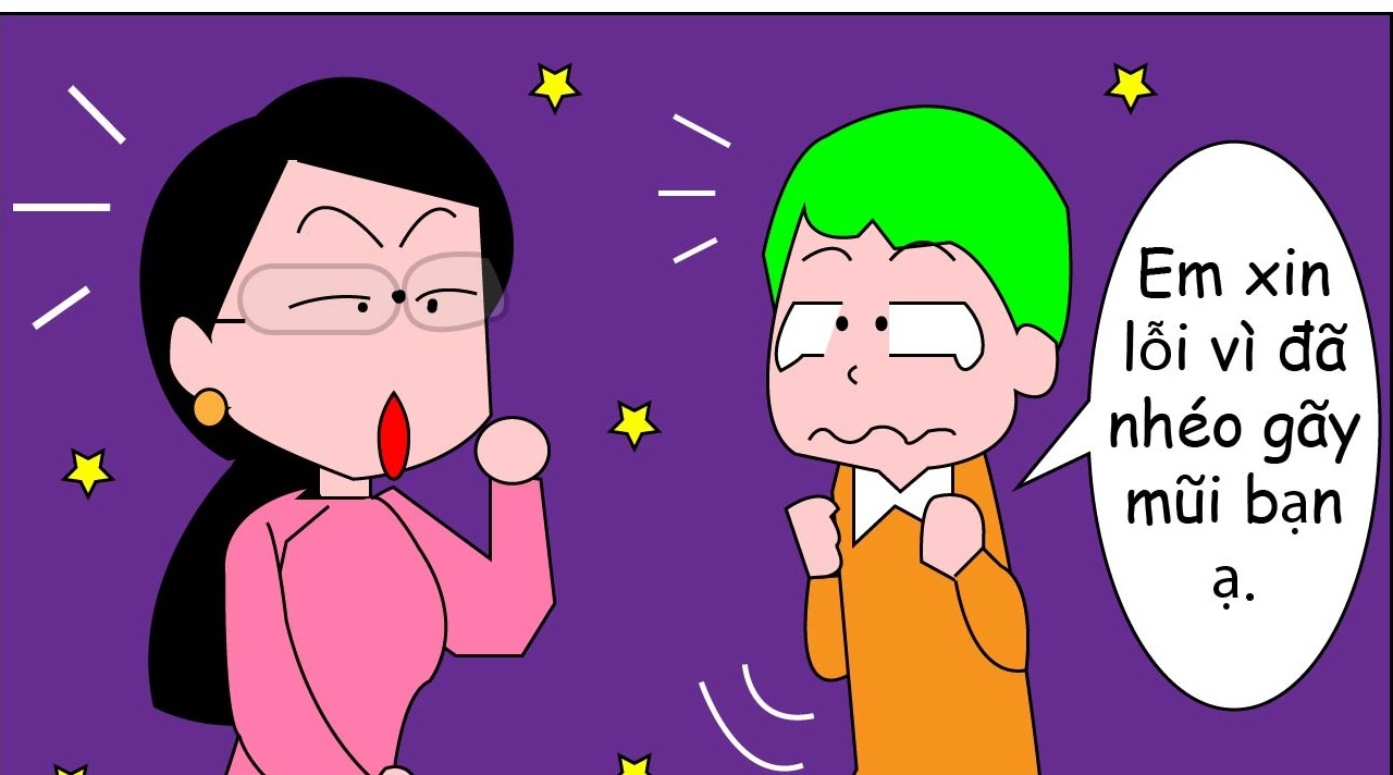 Một chàng trai lịch sự sẽ luôn biết nói lời cảm ơn, xin lỗi đúng lúc…