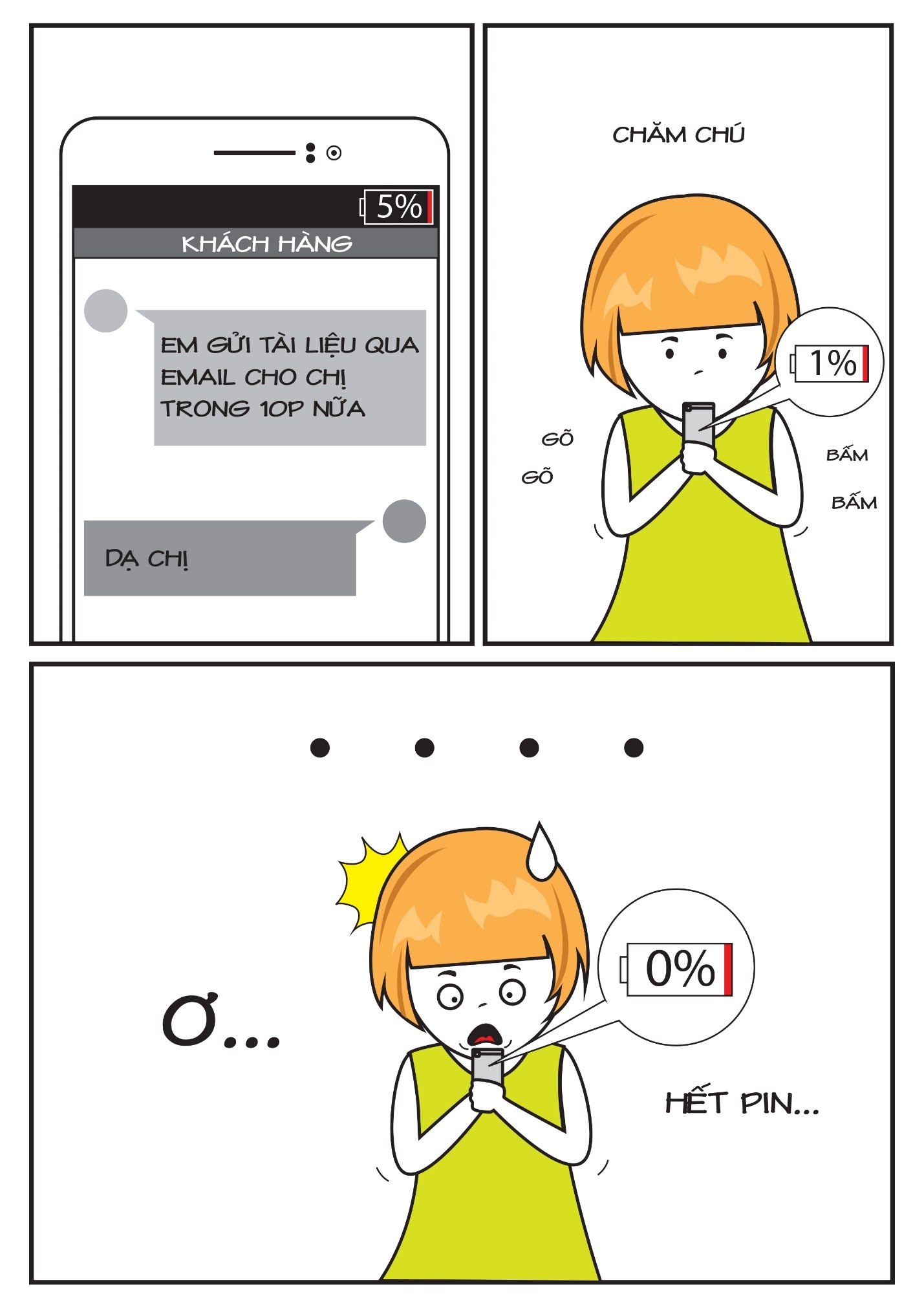 Chỉ cần một chiếc smartphone và Internet, mọi công việc đều được xử lý nhanh chóng. Nhưng bi kịch sẽ xảy ra khi chiếc điện thoại đột ngột tắt nguồn.