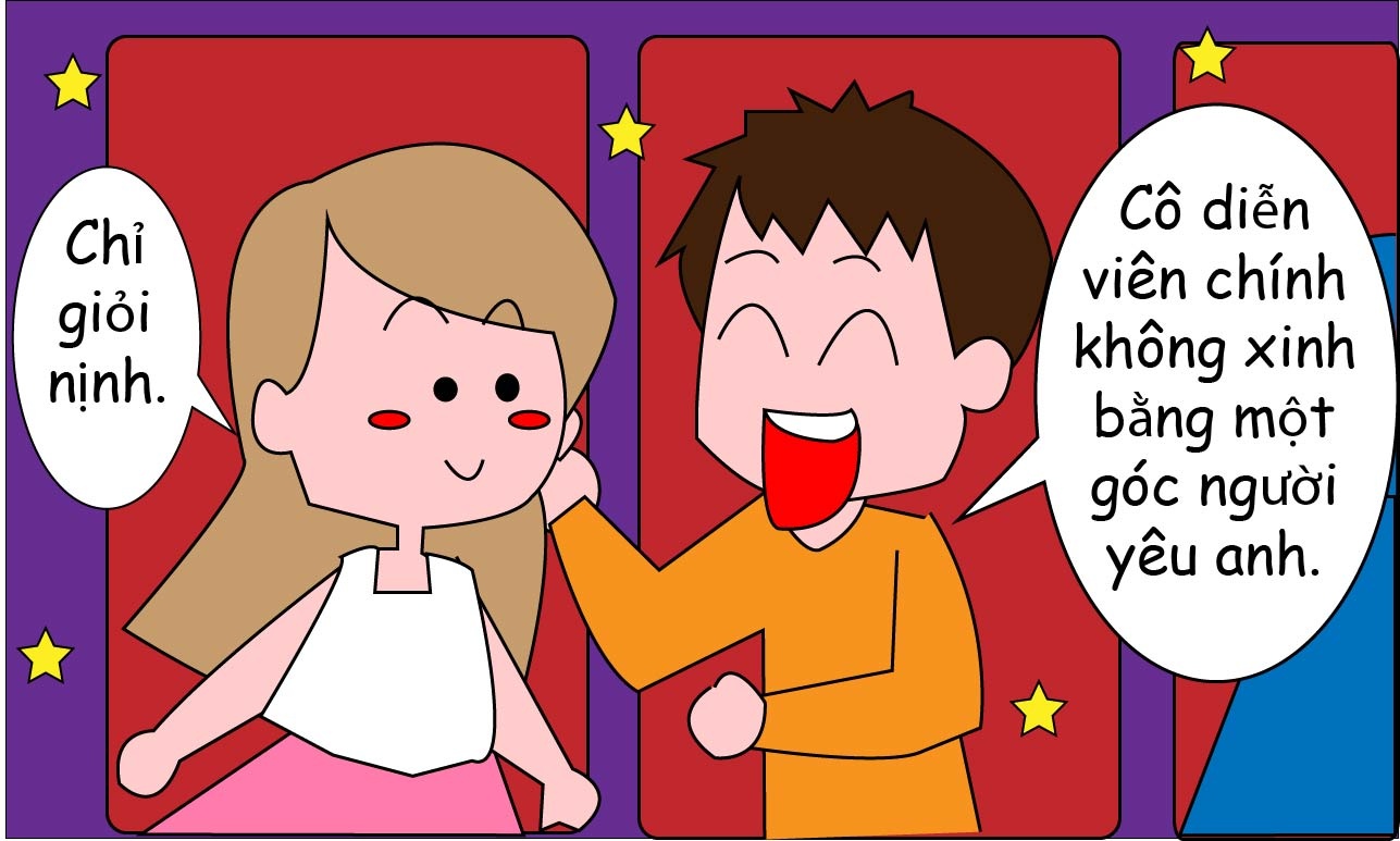 Một số cặp đôi chọn rạp chiếu phim là nơi hẹn hò, tán tỉnh nhau, khiến cho những người xung quanh cảm thấy khó chịu.  