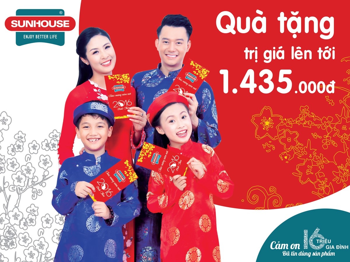 Nhiều quà tặng hấp dẫn đang chờ đón bạn trong chương trình. Chi tiết tại đây.