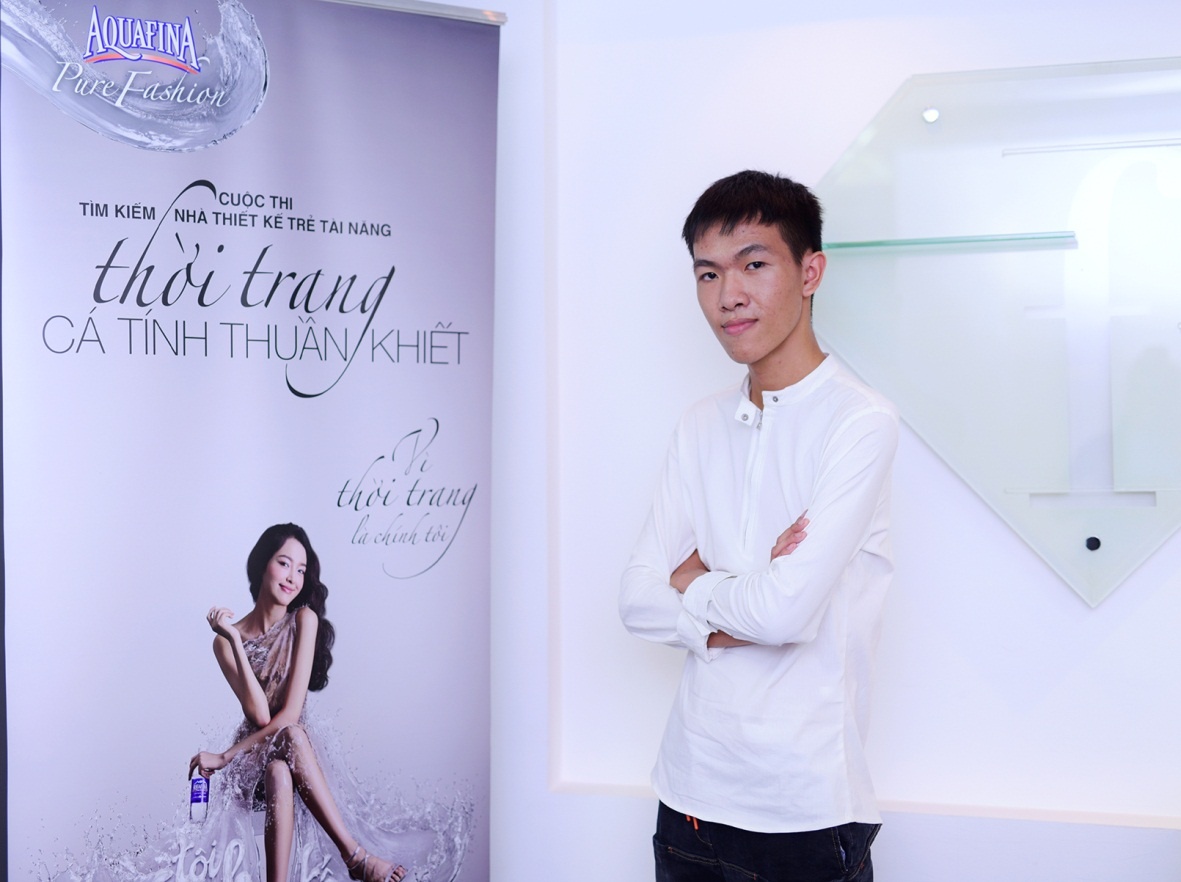 Thí sinh Lê Ngọc Lâm đã nhiều lần tham dự “Aquafina Pure Fashion”.
