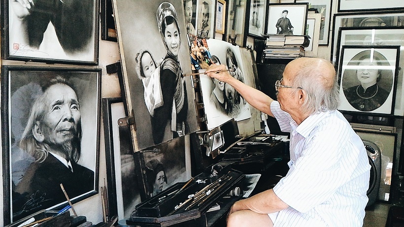 Bức ảnh có tên gọi Nghệ thuật sống mãi với thời gian được chụp bằng chế độ Auto trên Zenfone 2.