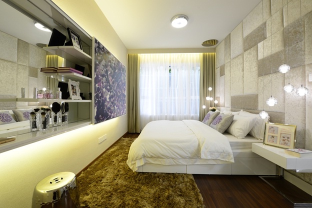 Phối cảnh phòng ngủ.