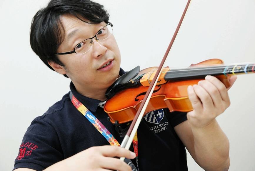 Jeon Dae Young cũng đã có công ty riêng để phát triển ứng dụng học đàn violin trên di động.