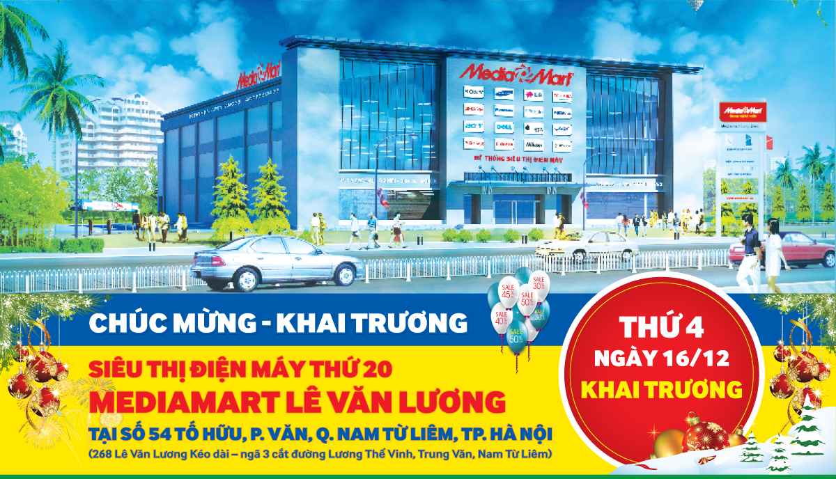 MediaMart khai truong sieu thi dien may thu 20 tai Ha Noi hinh anh