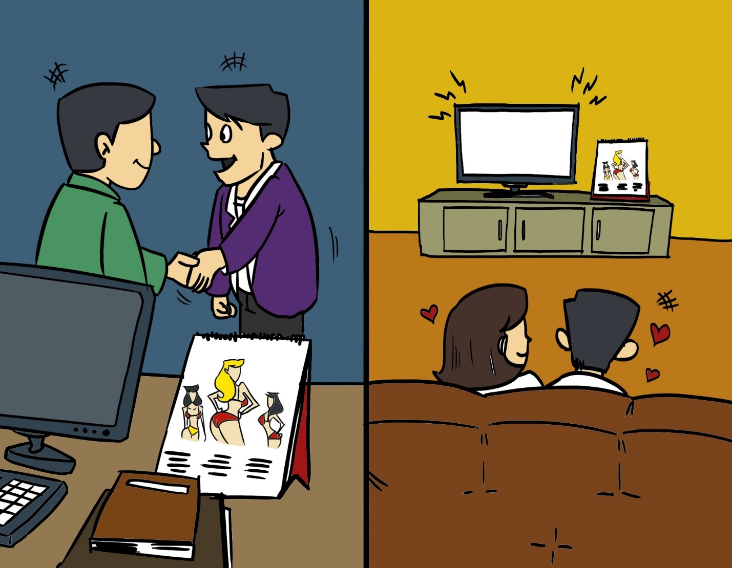 Chỉ có cuốn lịch in hình bikini là tội nghiệp bởi được khoác lên mình tấm áo của “đạo đức”, trong khi thực tế chúng chỉ là vật dụng văn phòng bình thường. Việc một người trưng tấm lịch bàn bikini để “đánh dấu thời gian” không nói lên “họ là ai”, “sống thoáng” hay “bảo thủ”.