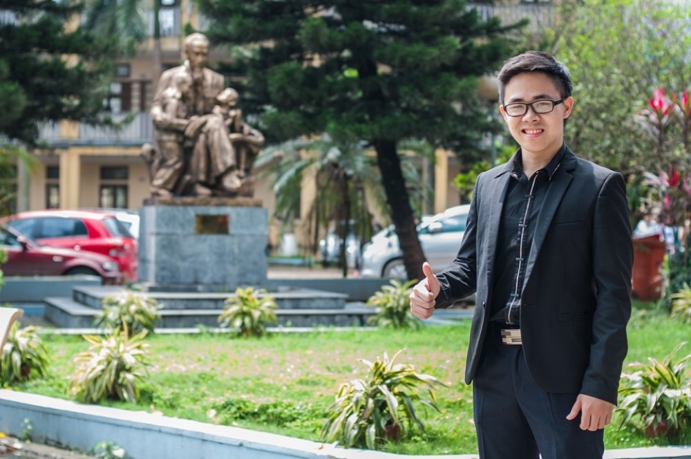 Sinh viên Nguyễn Hà Thanh.