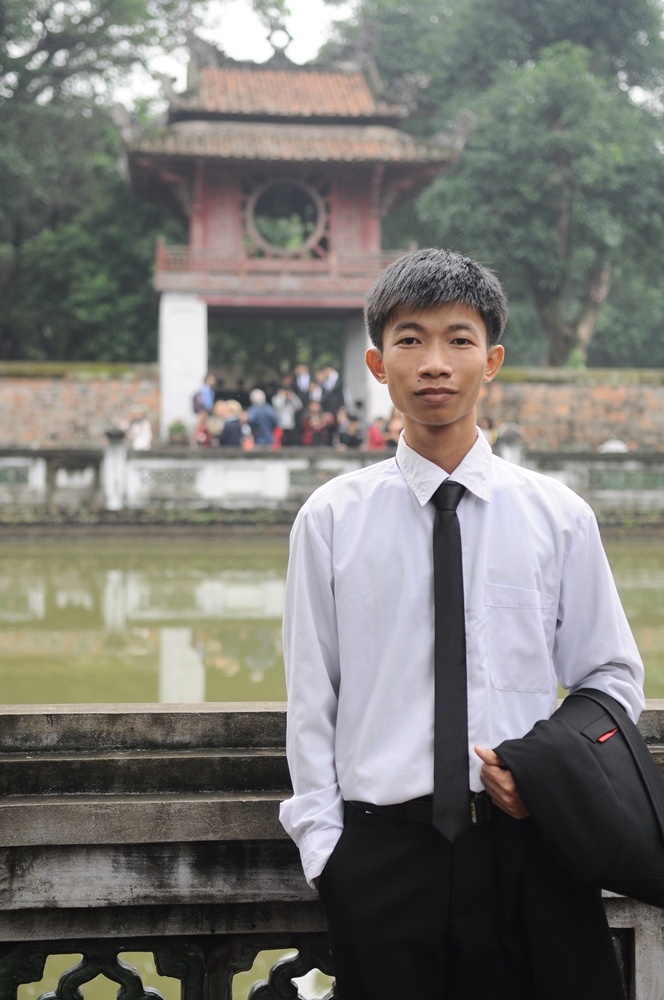 Sinh viên Nguyễn Hữu Thiết.