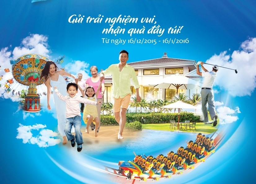 Tham gia cuoc thi  'Trai nghiem cung biet thu bien Vinpearl' hinh anh