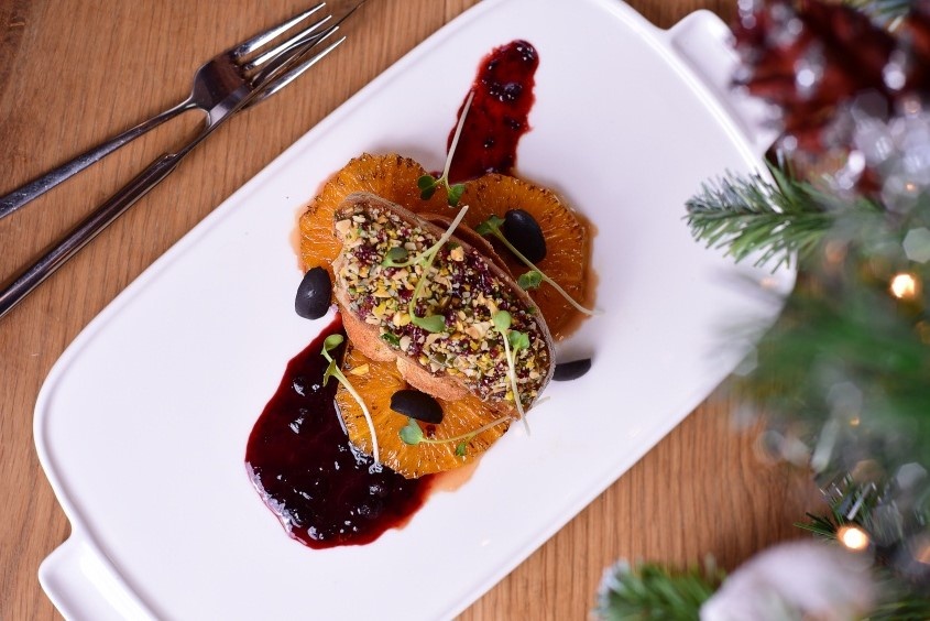 Goi y thuc don tiec sang trong cho Giang sinh va nam moi hinh anh