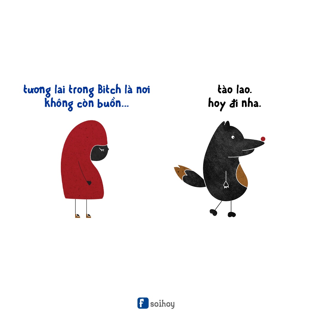 Mở đầu bộ tranh mới, Sói Mặt Đơ và Khăn Đỏ lần lượt hỏi nhau về năm 2020. Bộ đôi đáng yêu này đưa ra những mong muốn, ý tưởng cho tương lai. Tất cả được tác giả Tạ Quốc Kỳ Nam thể hiện hài hước, dí dỏm qua câu thoại và nét vẽ.