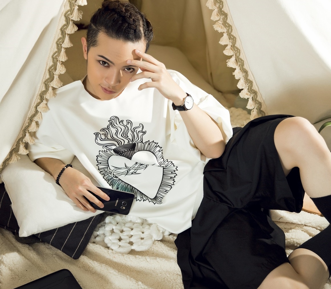 Gu thoi trang pha cach cua Kelbin Lei hinh anh