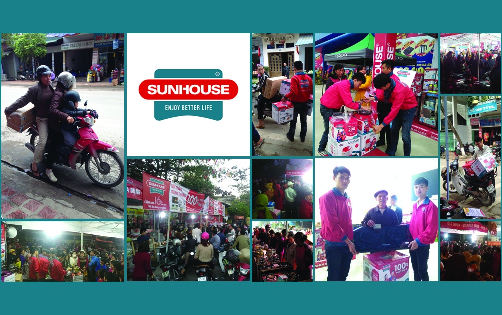 Nguoi tieu dung hao hung voi khuyen mai cua SUNHOUSE hinh anh