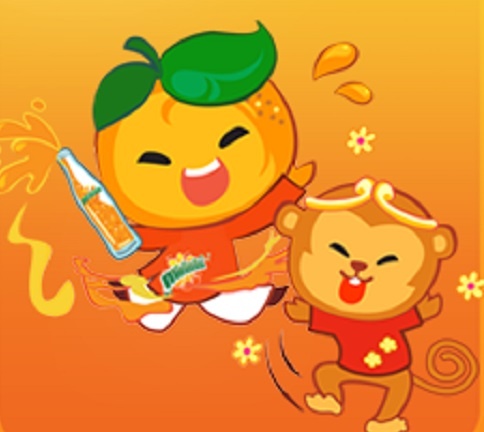 Gioi tre me man voi bo sticker 'Li xi tieng cuoi' dip Tet hinh anh