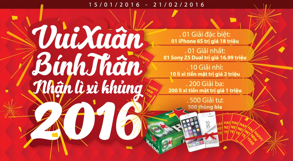 TechOne giam gia smartphone, li xi iPhone 6S mung xuan 2016 hinh anh