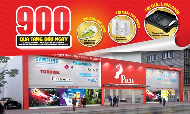 Mung khai truong, Pico tang qua cho don hang tu 1.000 dong hinh anh