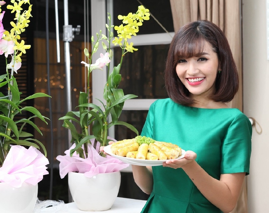 Bich Phuong ra mat MV nhac xuan moi hinh anh