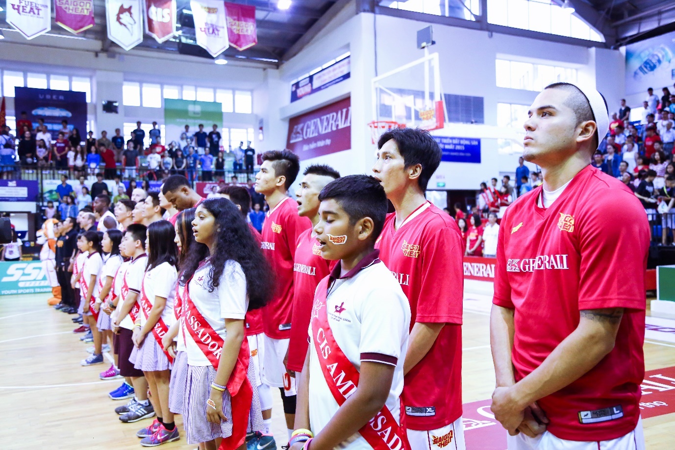 Saigon Heat tham du giai bong ro chuyen nghiep Viet Nam VBA hinh anh