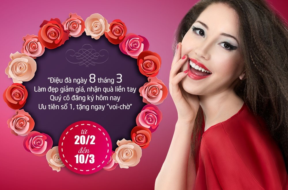 Mon qua y nghia mung 8/3 tu Benh vien Tham my Ngoc Phu hinh anh