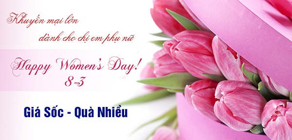 Thang 3 - mua khuyen mai cho phai dep hinh anh