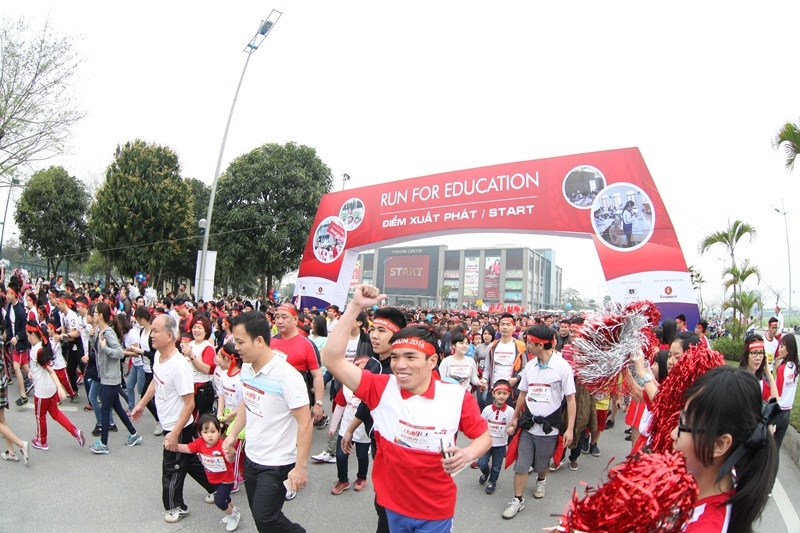 Giai chay Edurun cua Vingroup anh 1