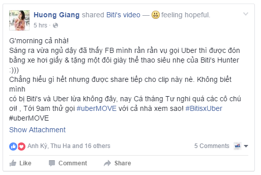 Biti's hop tac Uber anh 2
