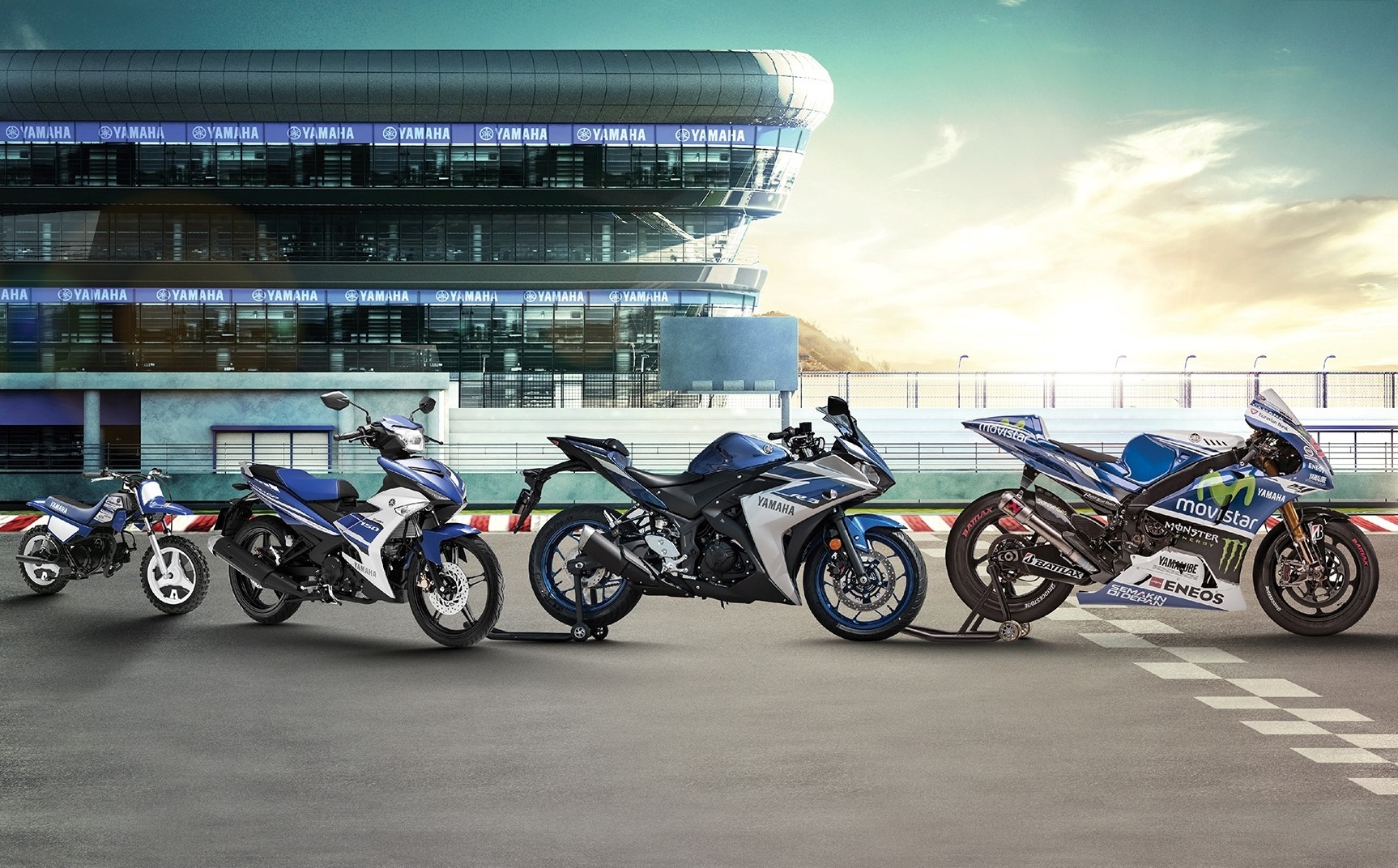 Yamaha mang triet ly 'hanh trinh' den Trien lam moto xe may hinh anh