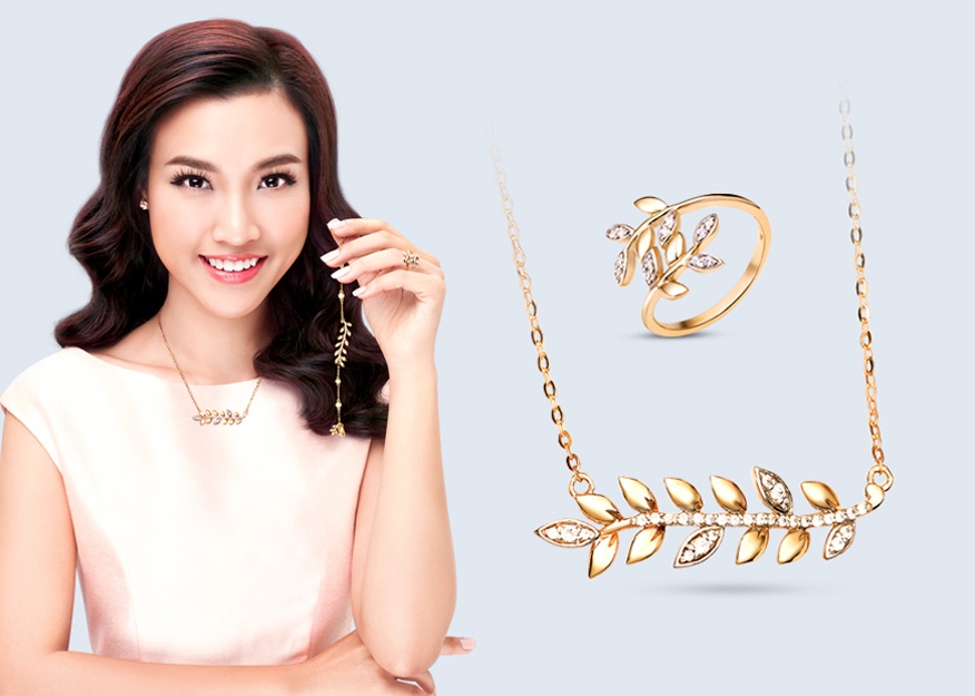 Nhung bo suu tap trang suc cho phai dep mua le hoi hinh anh